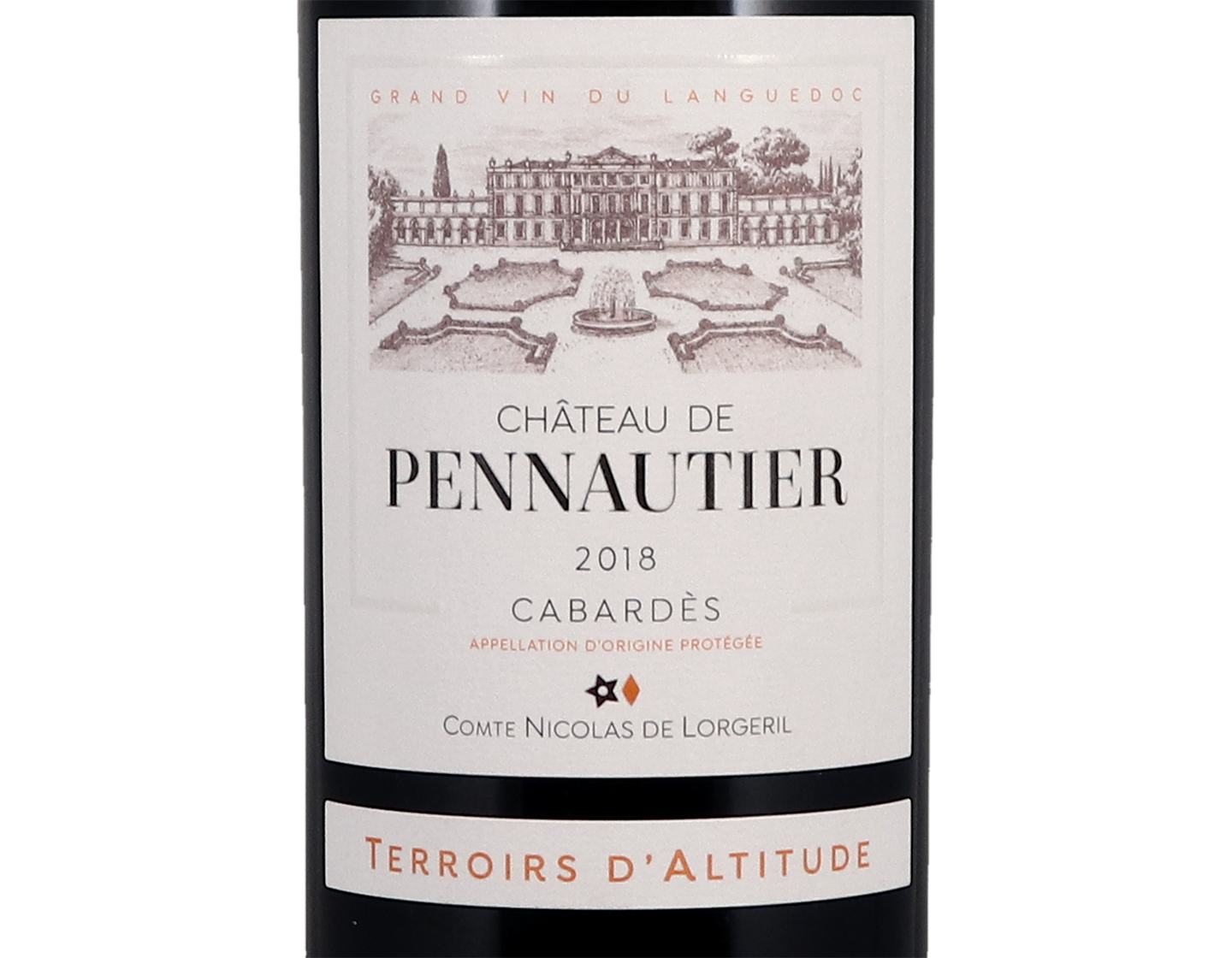 Cabardes Terroirs d Altitude Chateau de Pennautier 2018