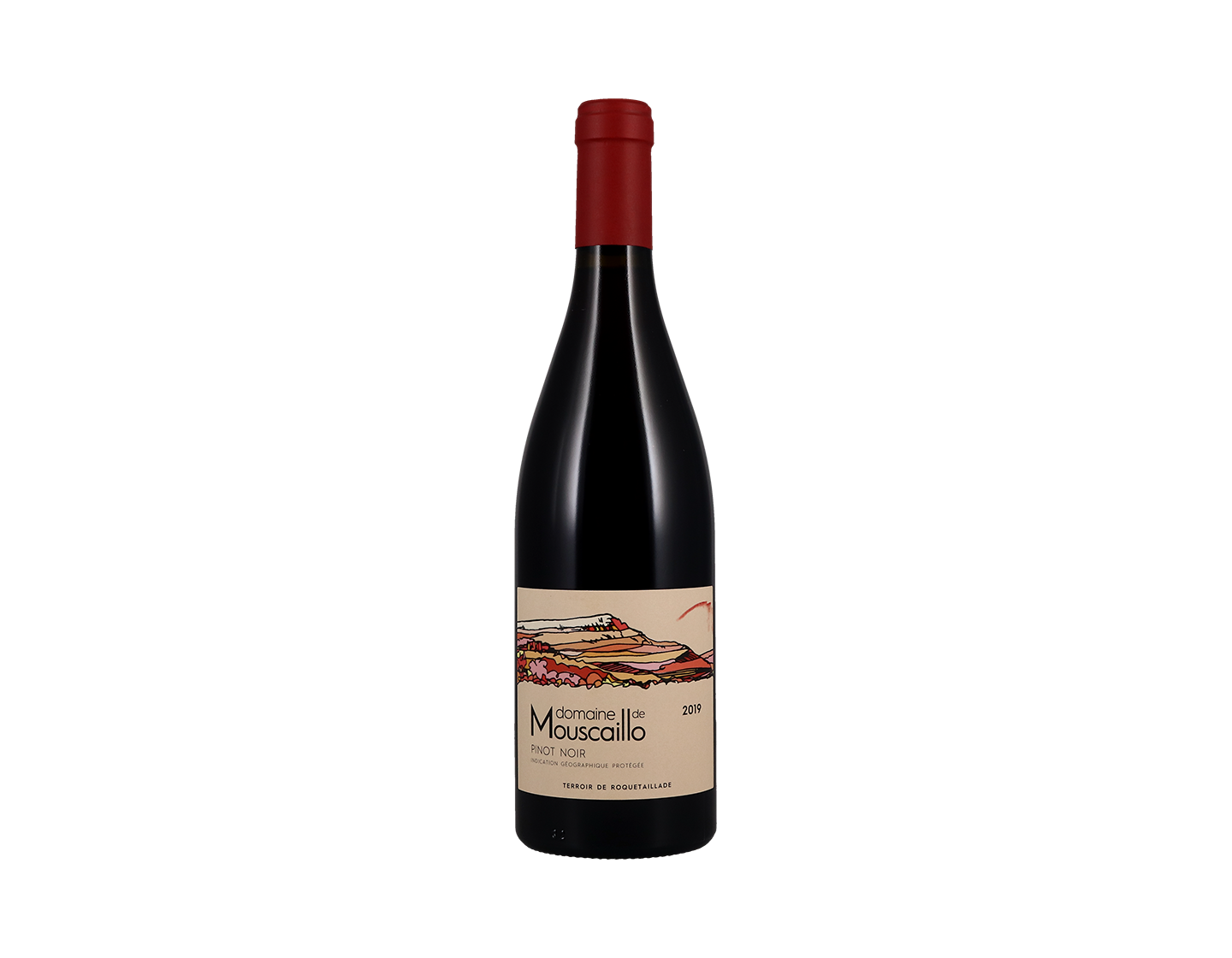 Pinot Noir, Haute Vallée de l'Aude, Domaine de Mouscaillo 2019