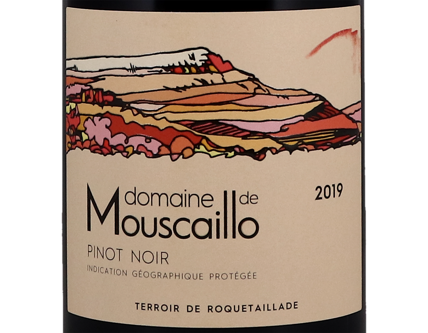 Pinot Noir, Haute Vallée de l'Aude, Domaine de Mouscaillo 2019