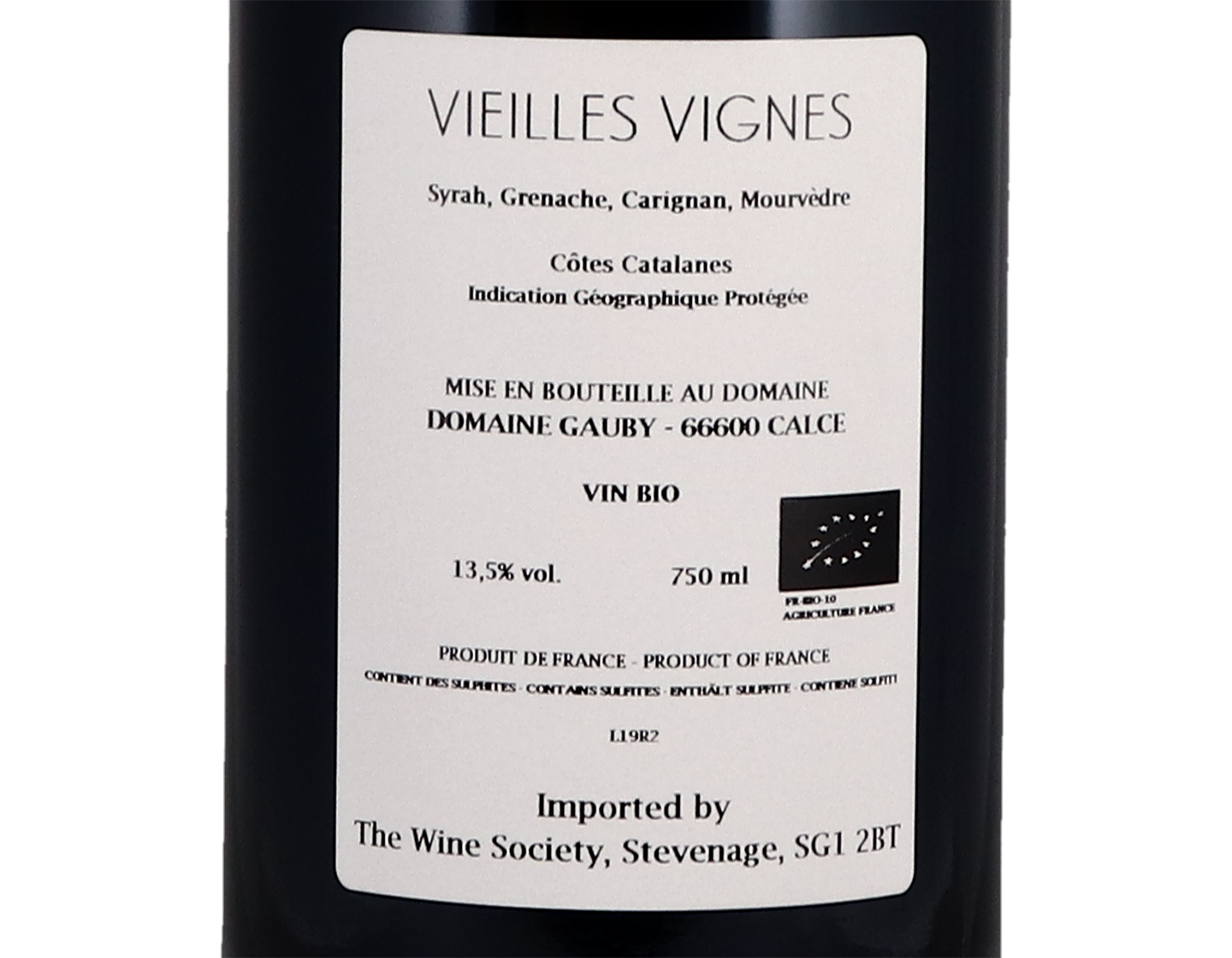 Cotes du Roussillon Villages Vieilles Vignes Dom Gauby 2019