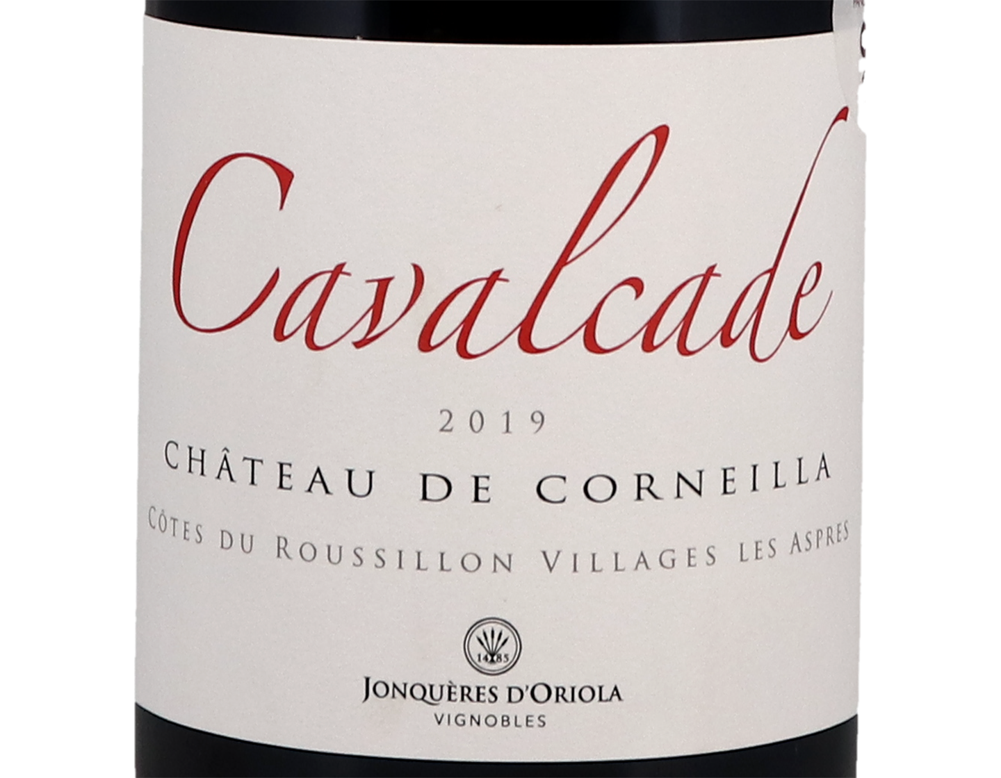Cotes du Roussillon les Aspres Cavalcade Chateau de Corneilla 2019