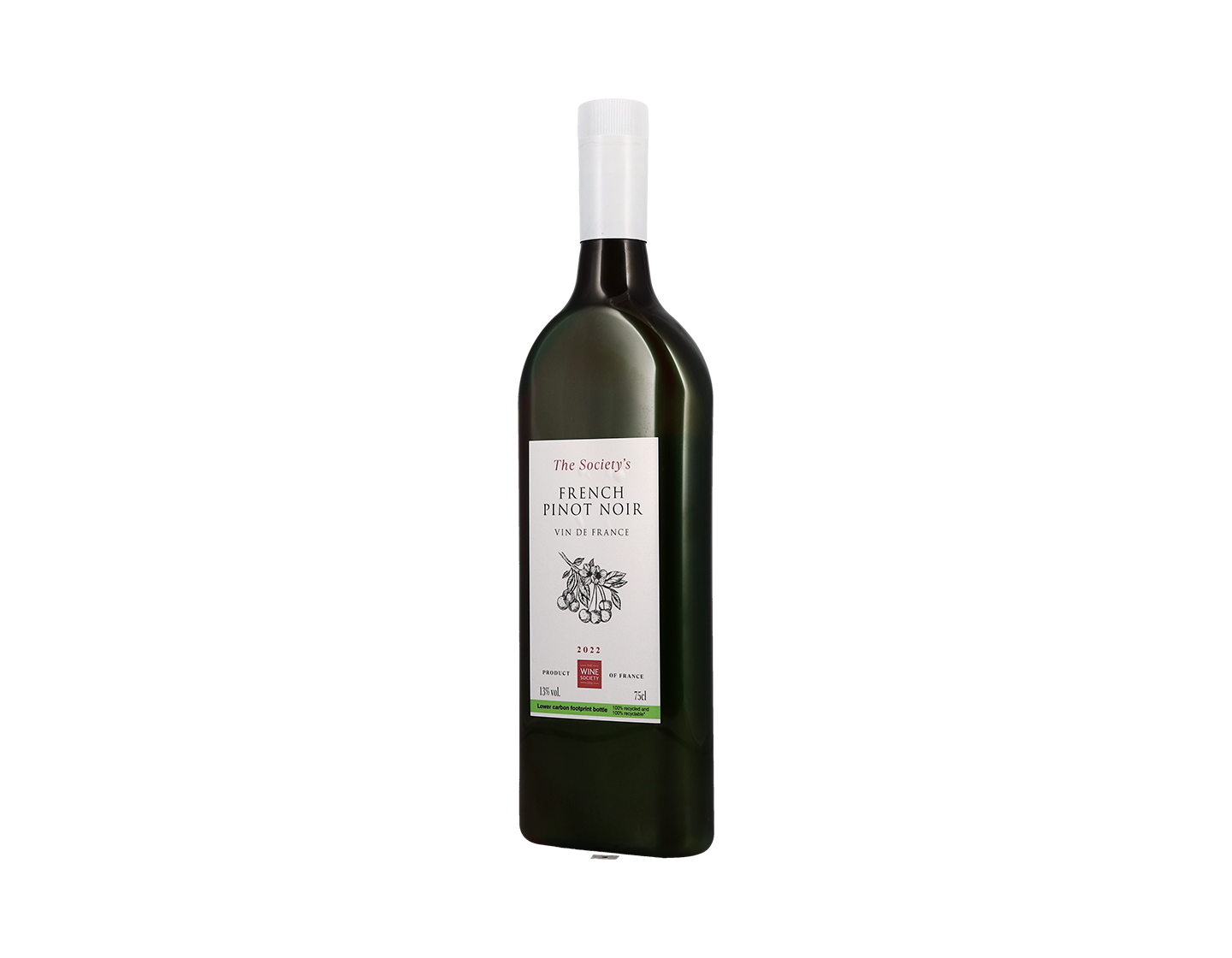 The Society's French Pinot Noir 2022 rPET bottle