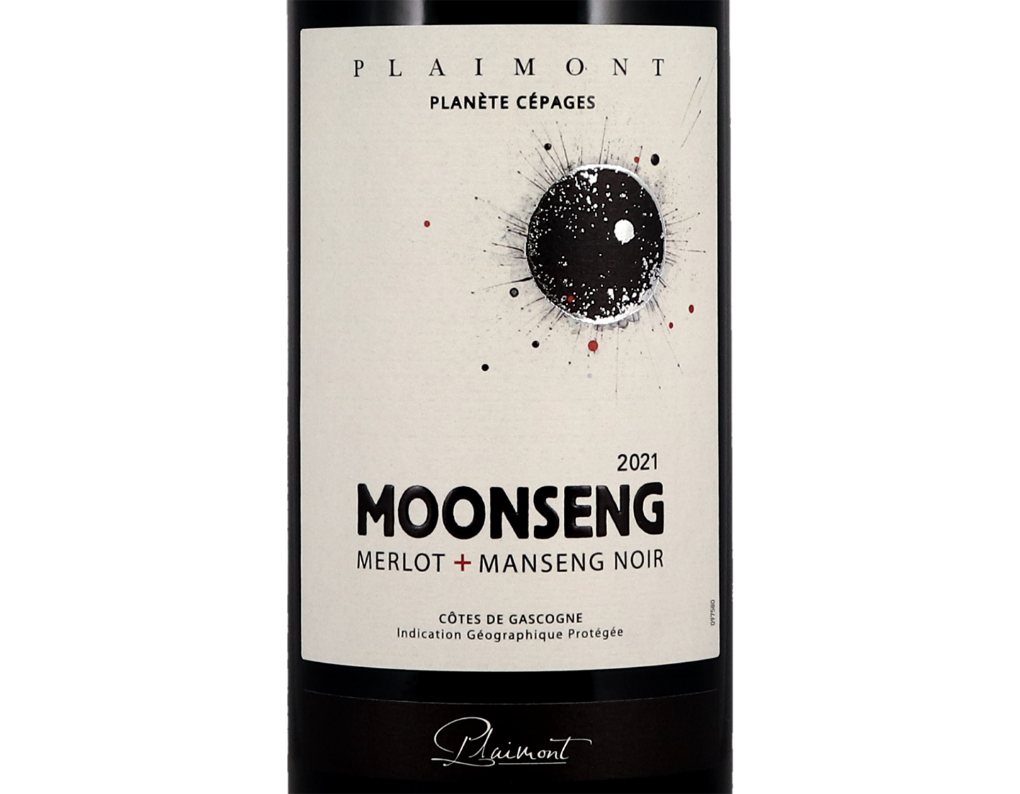 Moonseng Merlot Manseng Noir Cotes de Gascogne Plaimont 2021