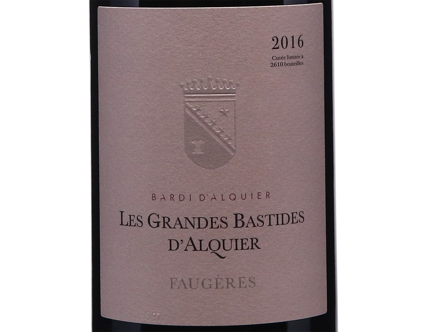 Faugeres les Grandes Bastides Domaine Alquier 2016