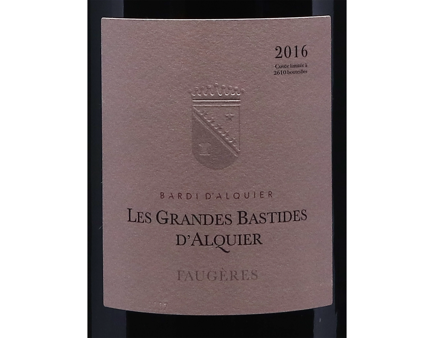 Magnum of Faugeres Les Grandes Bastides Domaine Alquier 2016