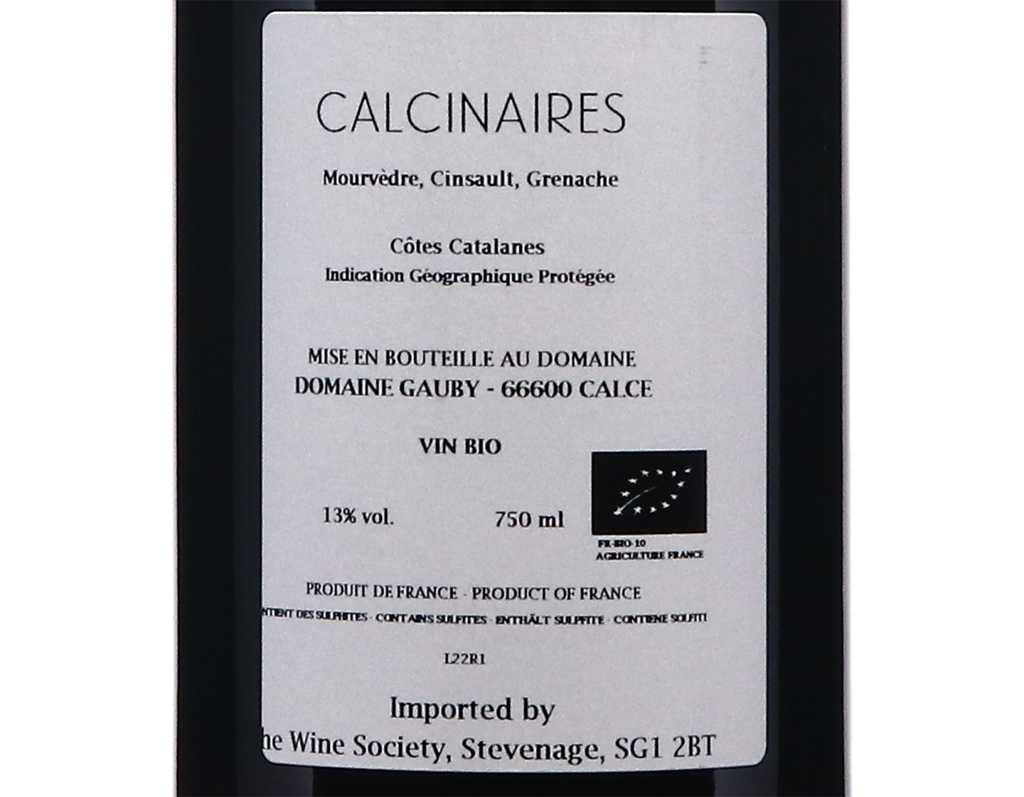 Domaine Gauby Les Calcinaires Rouge 2022