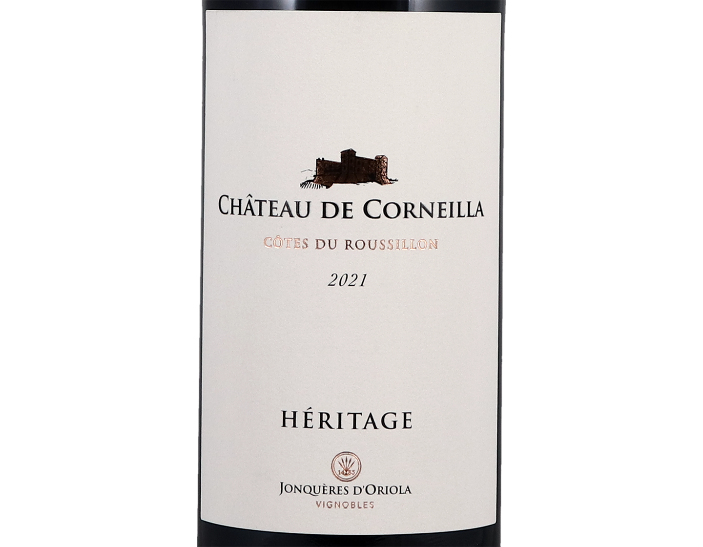 Cotes du Roussillon Heritage Rouge Chateau de Corneilla 2021