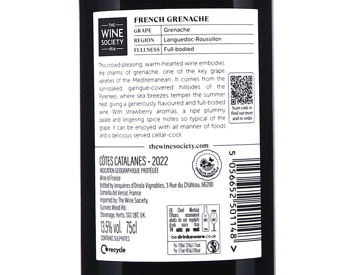 The Society's French Grenache 2022