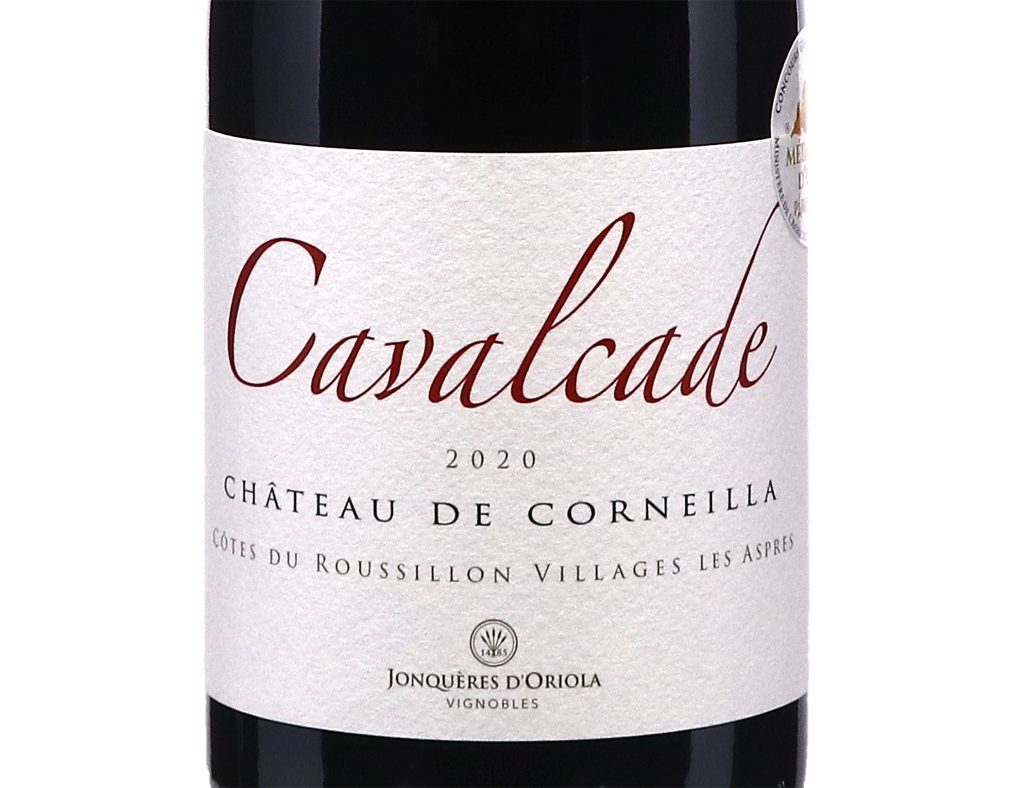 Côtes du Roussillon Les Aspres, Cavalcade, Château de Corneilla 2020