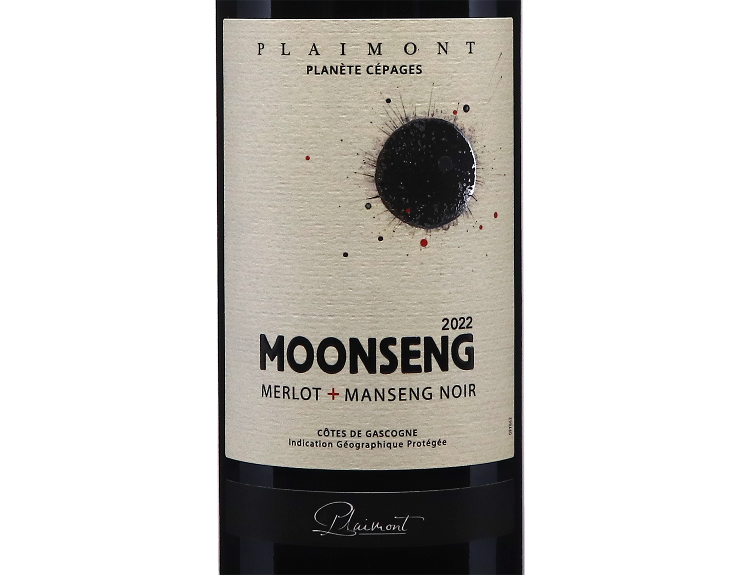 Moonseng Merlot Manseng Noir Cotes de Gascogne Plaiment 2022