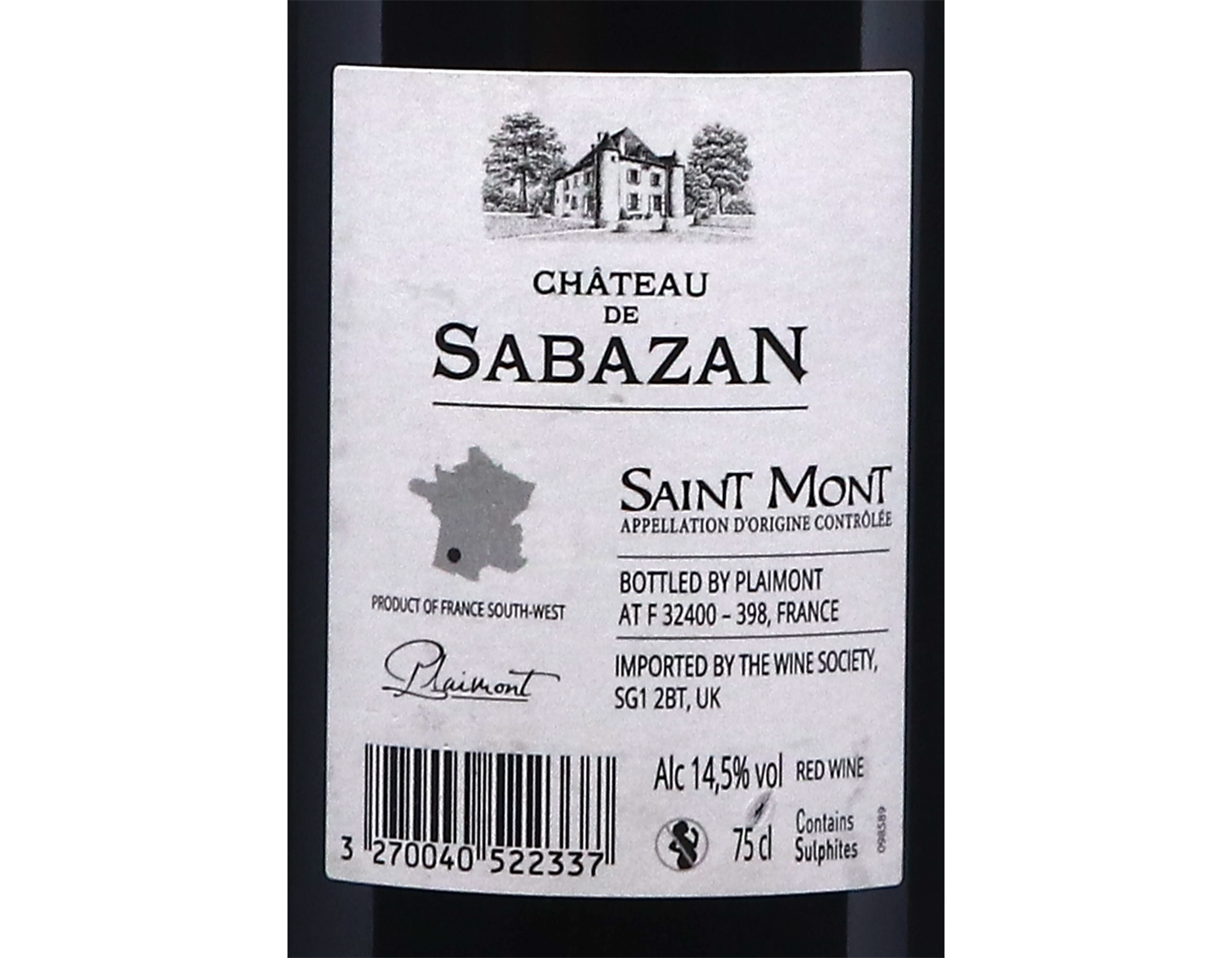 Saint-Mont, Château de Sabazan 2019