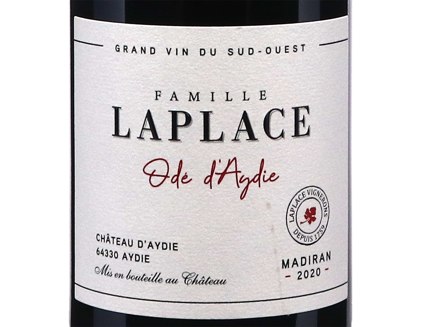 Madiran Ode d'Aydie 2020