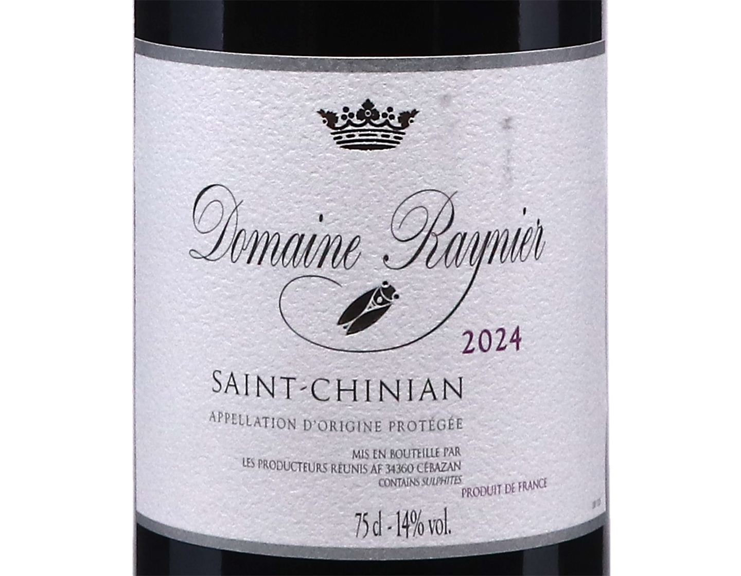 Saint Chinian Domaine Raynier 2024