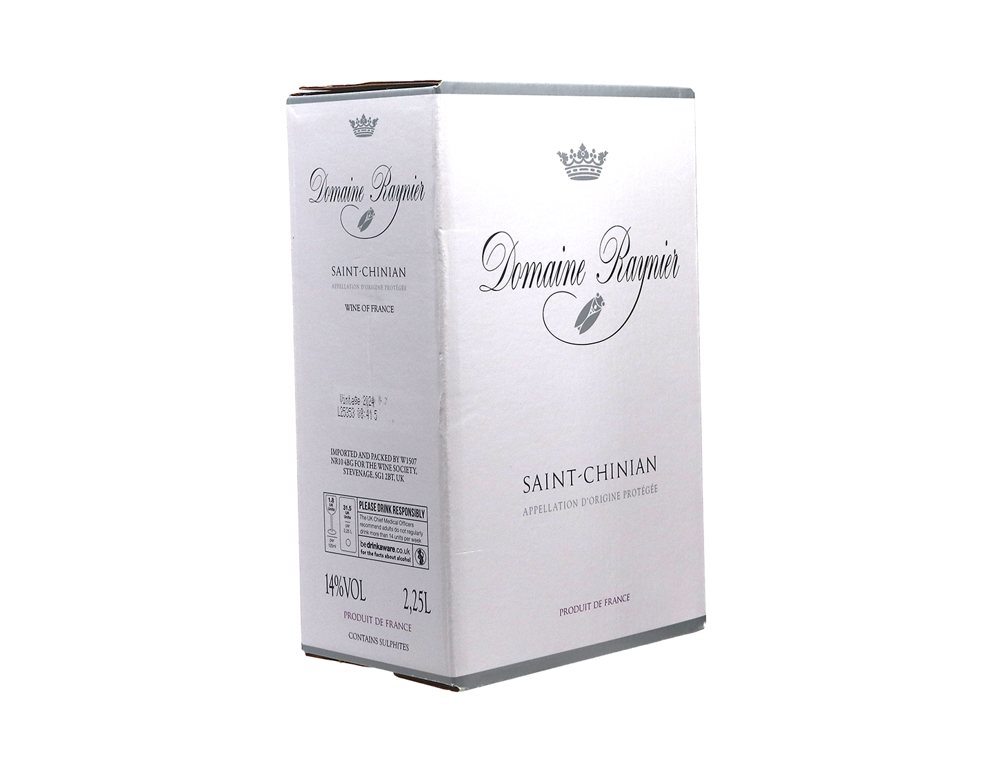 Saint-Chinian, Domaine Raynier 2024 Bag-in-Box (2.25 litre)