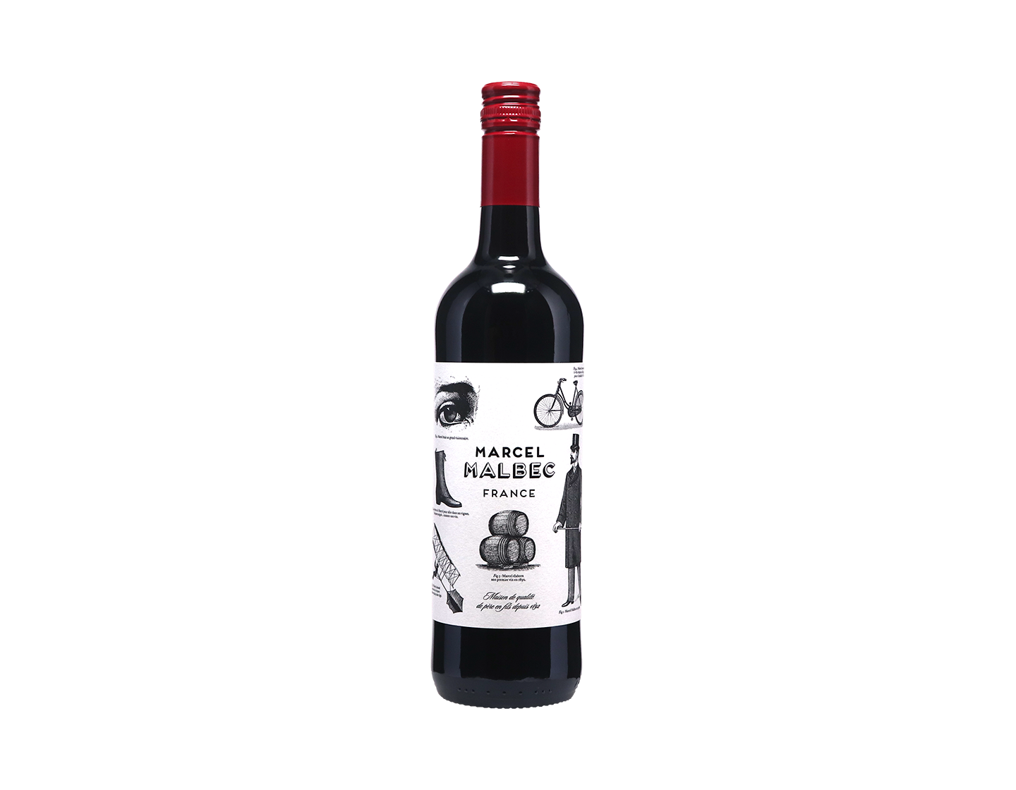 Marcel Malbec, du Cèdre, Vin de France 2023