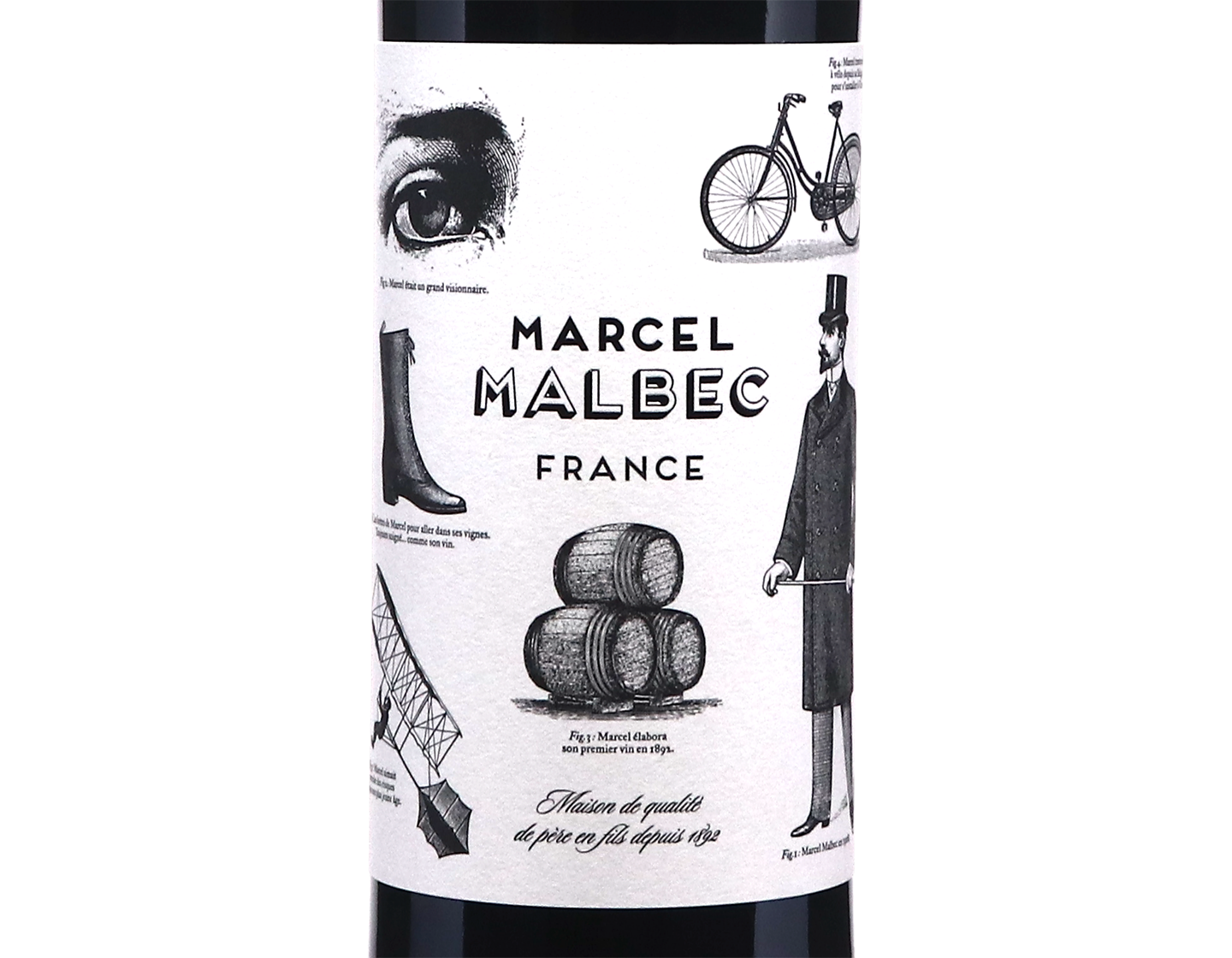 Marcel Malbec du Cedre Vin de France 2023