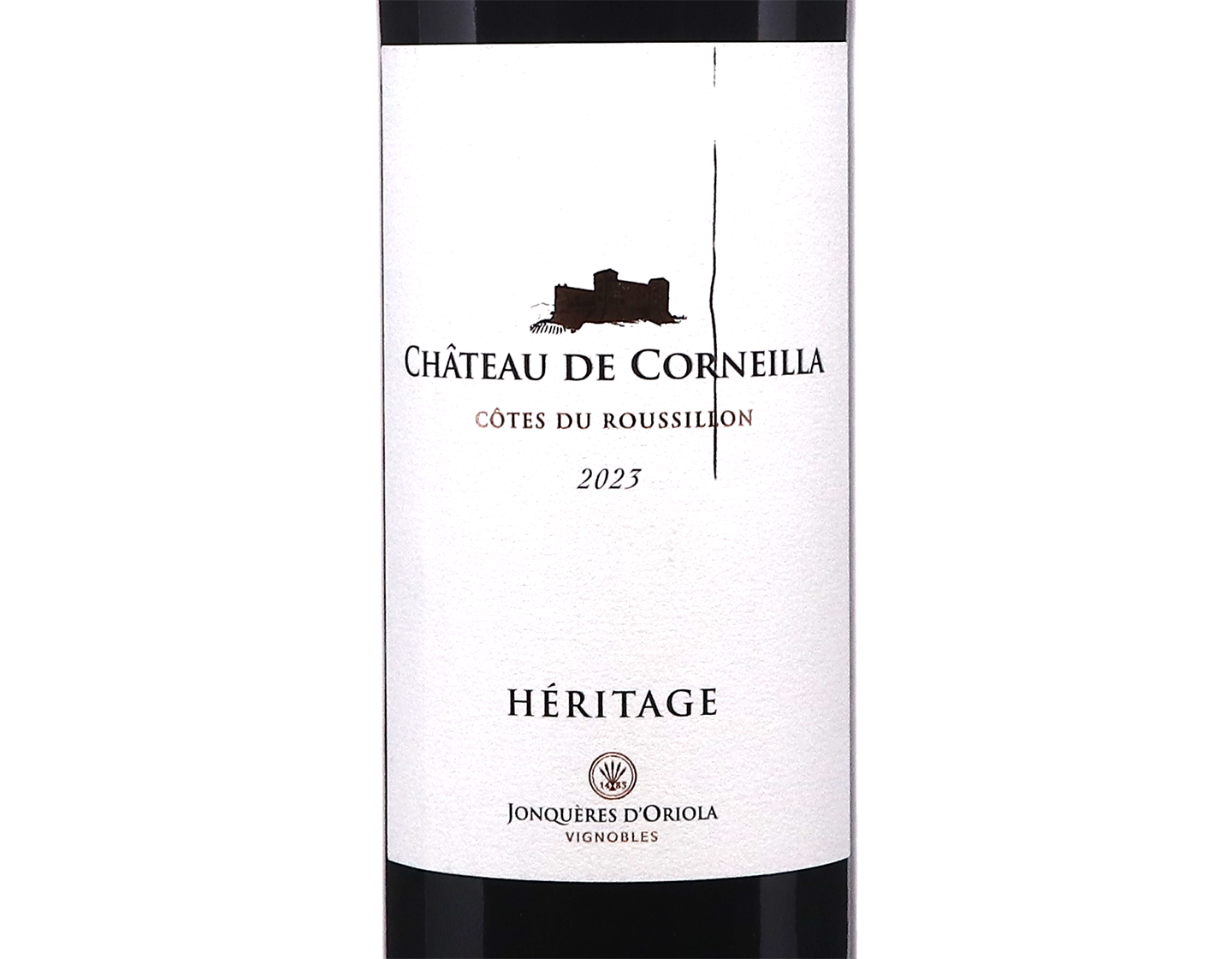 Cotes du Roussillon Heritage Rouge Chateau de Corneilla 2023