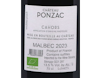 Cahors Chateau Ponzac 2023 view 3
