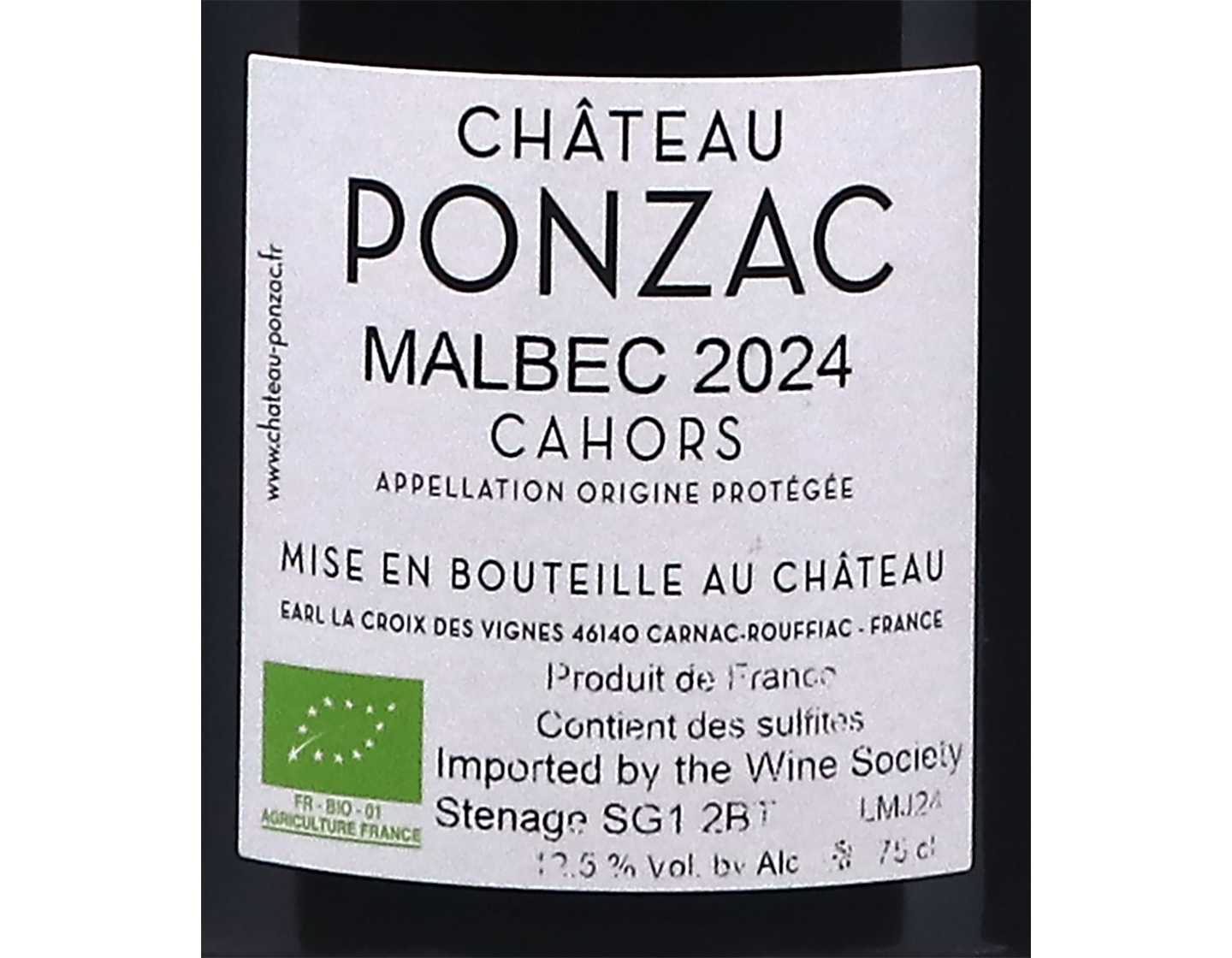 Cahors 'Maintenant ou Jamais', Château Ponzac 2024