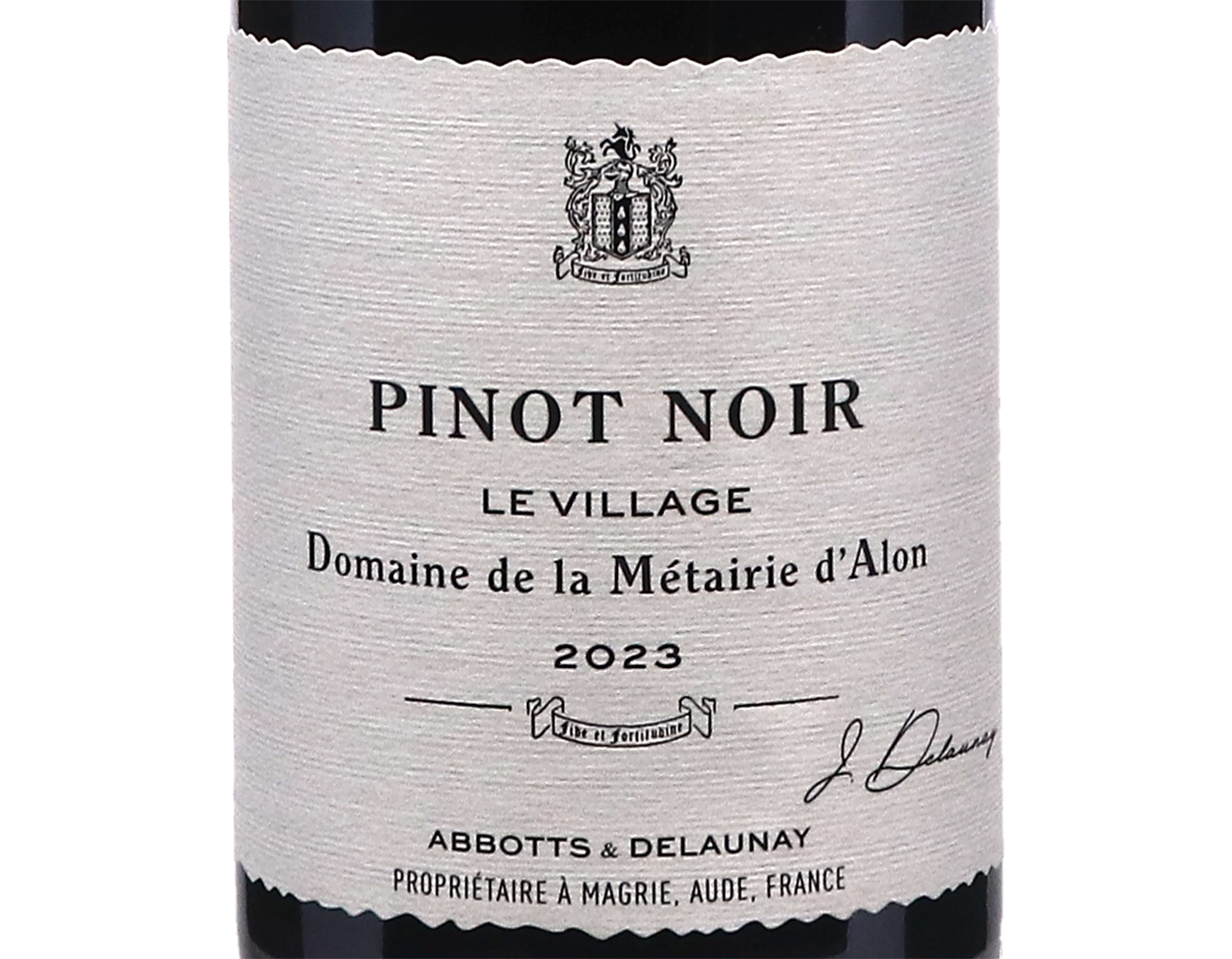 Pinot Noir Dom de la Metairie d'Alon Le Village 2023 ORGANIC