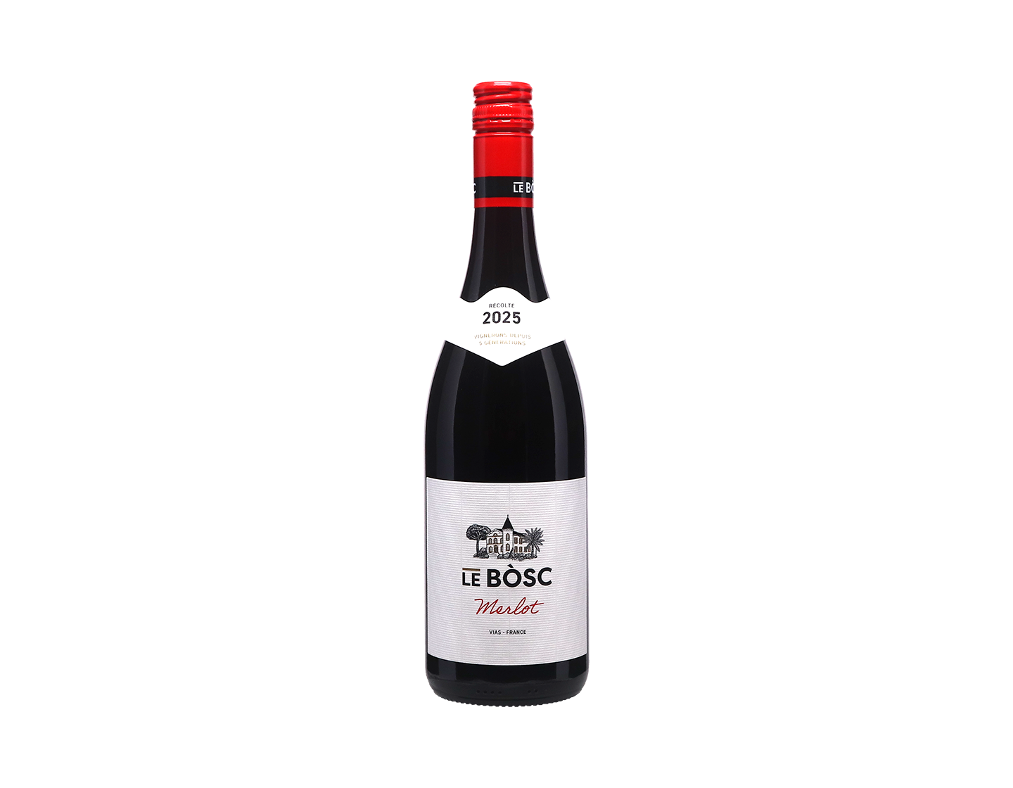 Le Bosc Merlot, Pays d'Oc 2025
