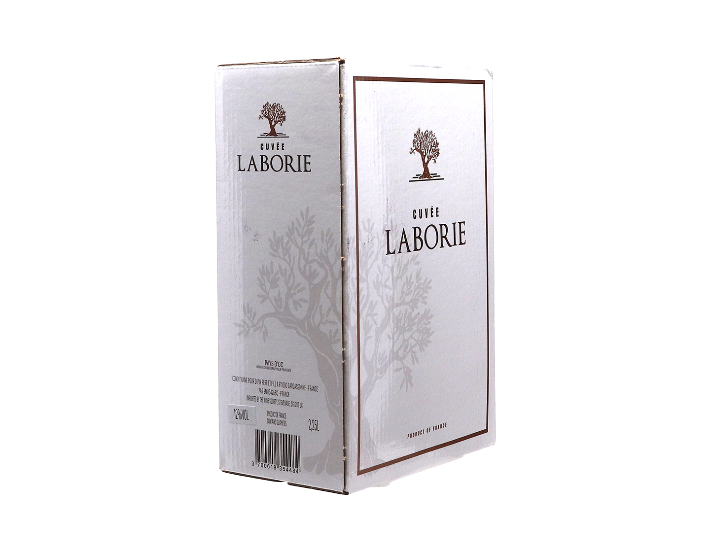 Cuvée Laborie, Pays d'Oc 2025 Bag-in-Box (2.25 litre)