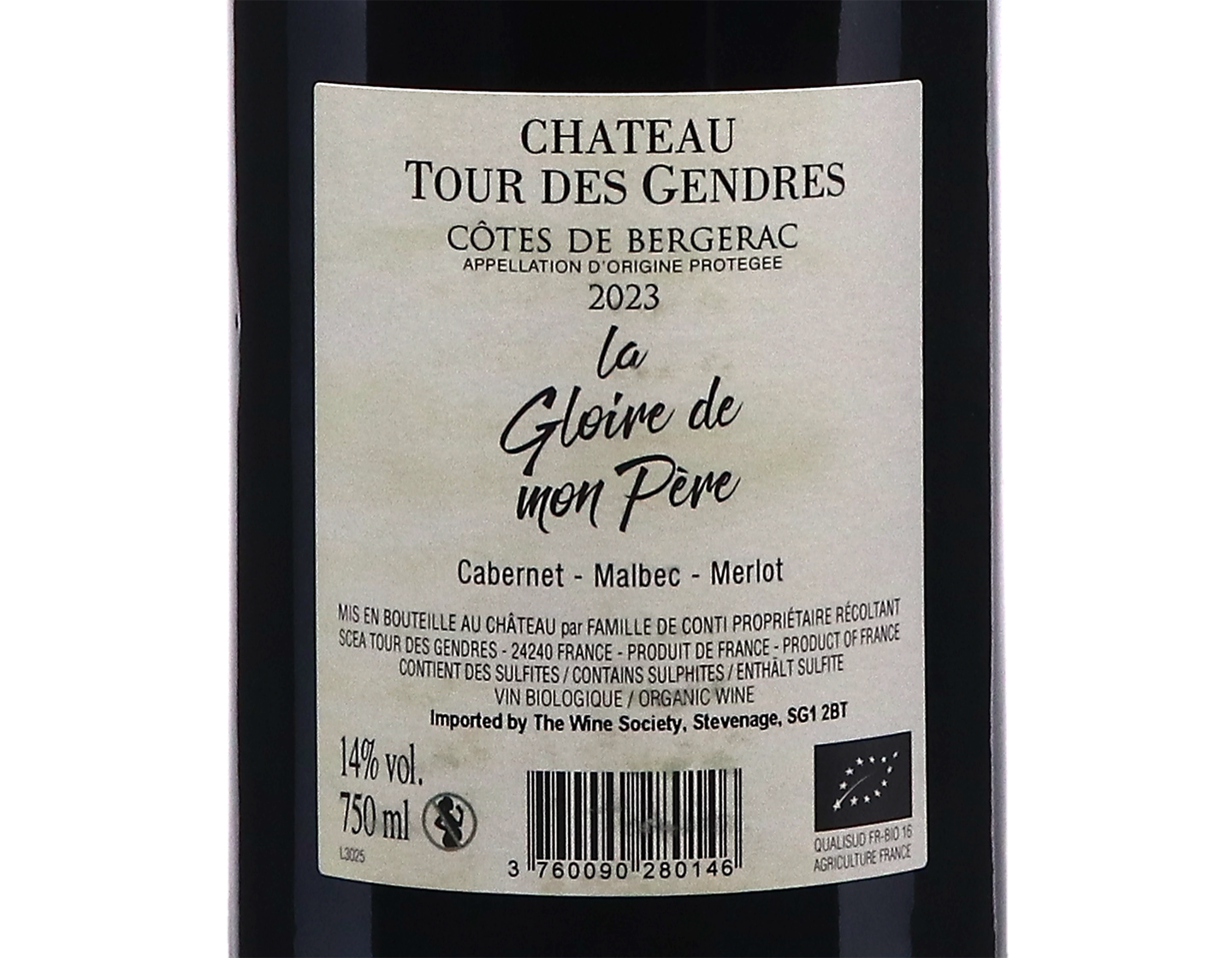 Bergerac, La Gloire de Mon Père, Château Tour des Gendres 2023