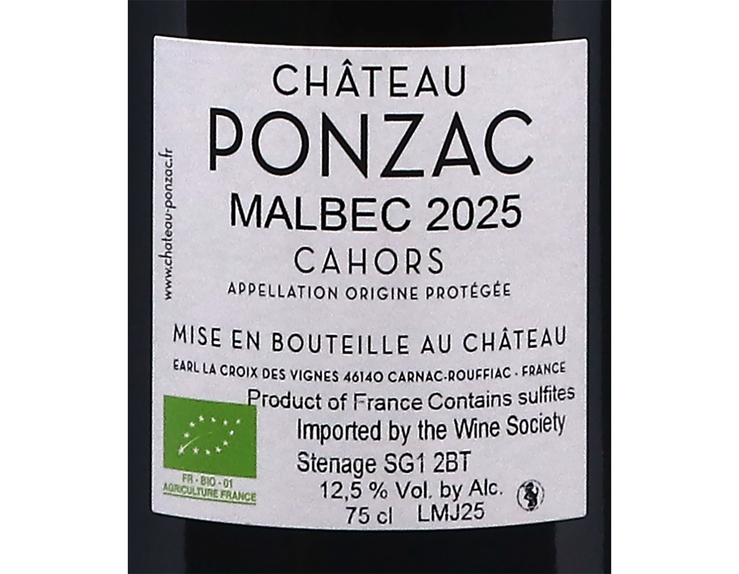 Cahors 'Maintenant ou Jamais', Château Ponzac 2025