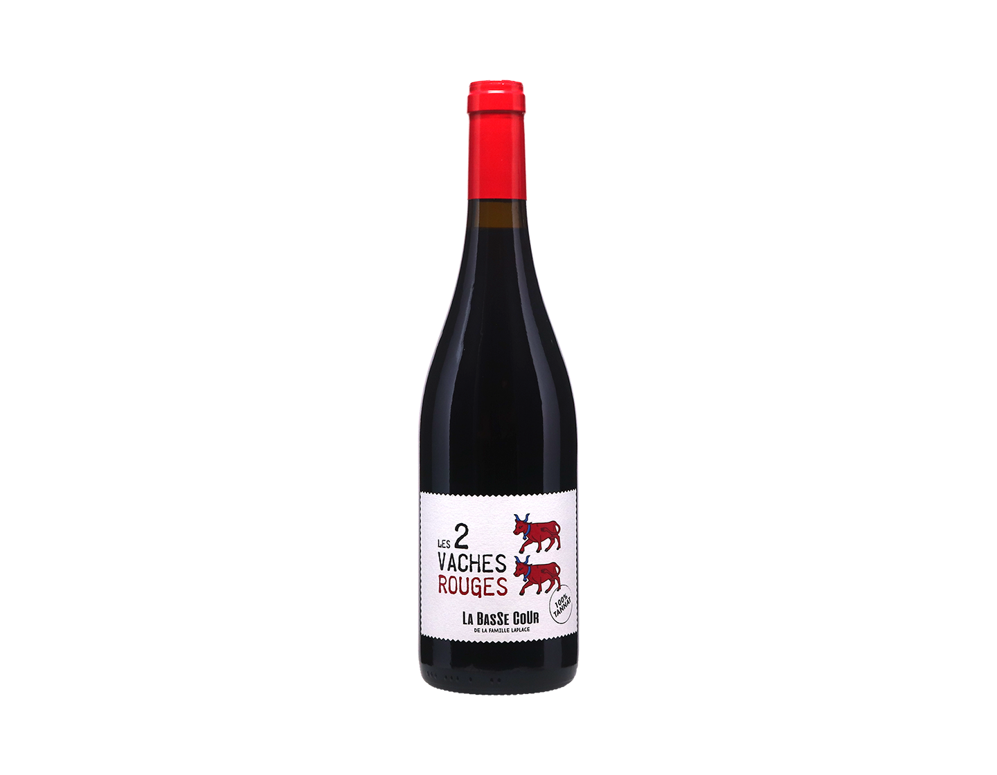 Tannat Les Deux Vaches Rouges, Vin de France, Famille Laplace 2025