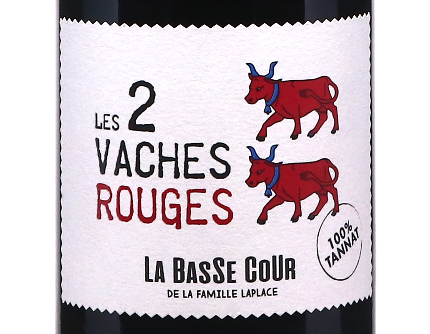 Les Deux Vaches Rouges Tannat Famille Laplace 2025