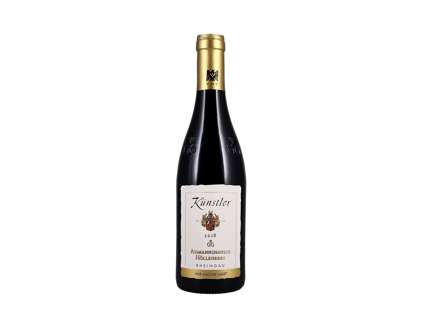 Half bottle of Assmannshausen Höllenberg Pinot Noir Grosses Gewächs, Künstler 2018