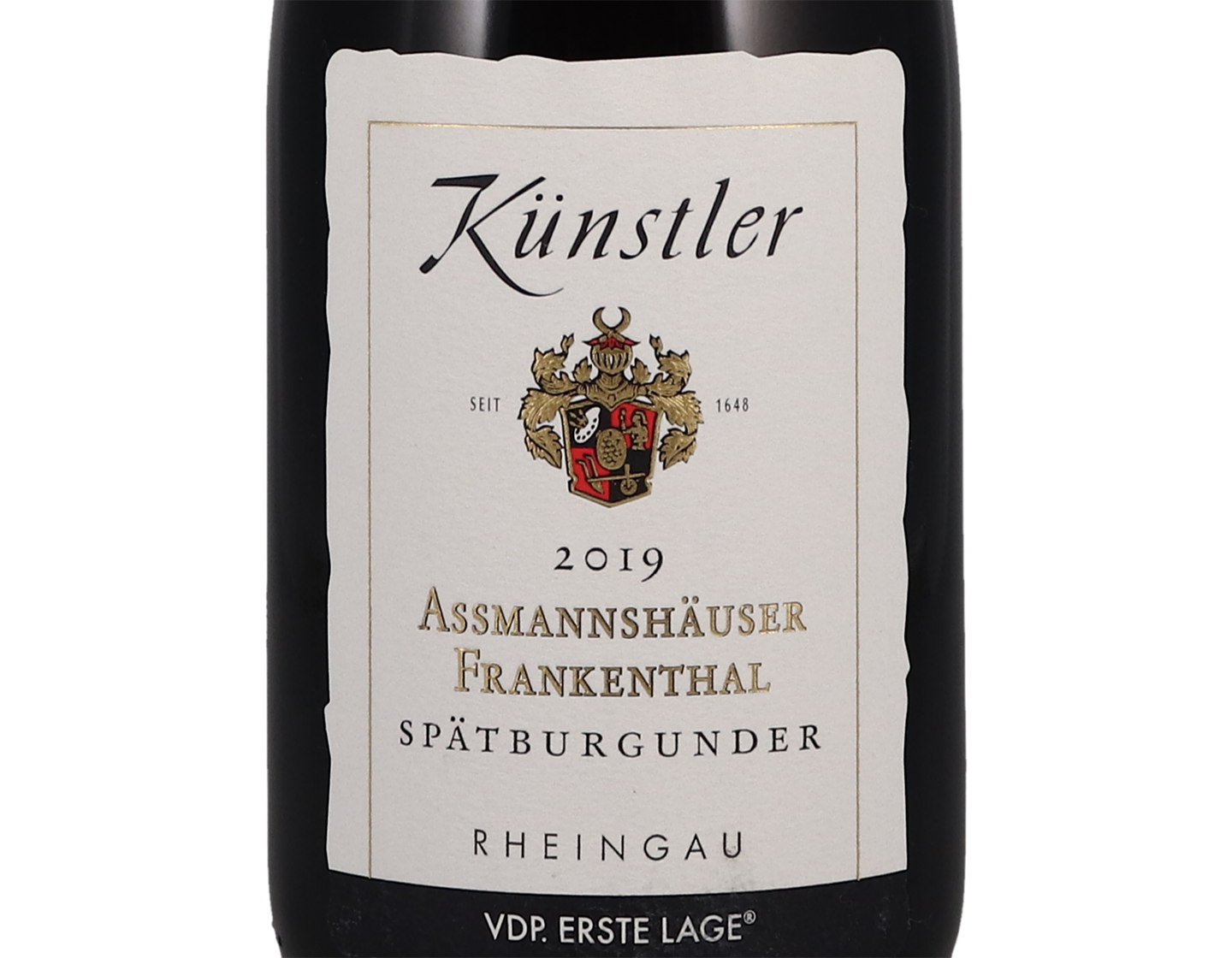 Assmannshauser Frankenthal Spatburgunder Kunstler 2019
