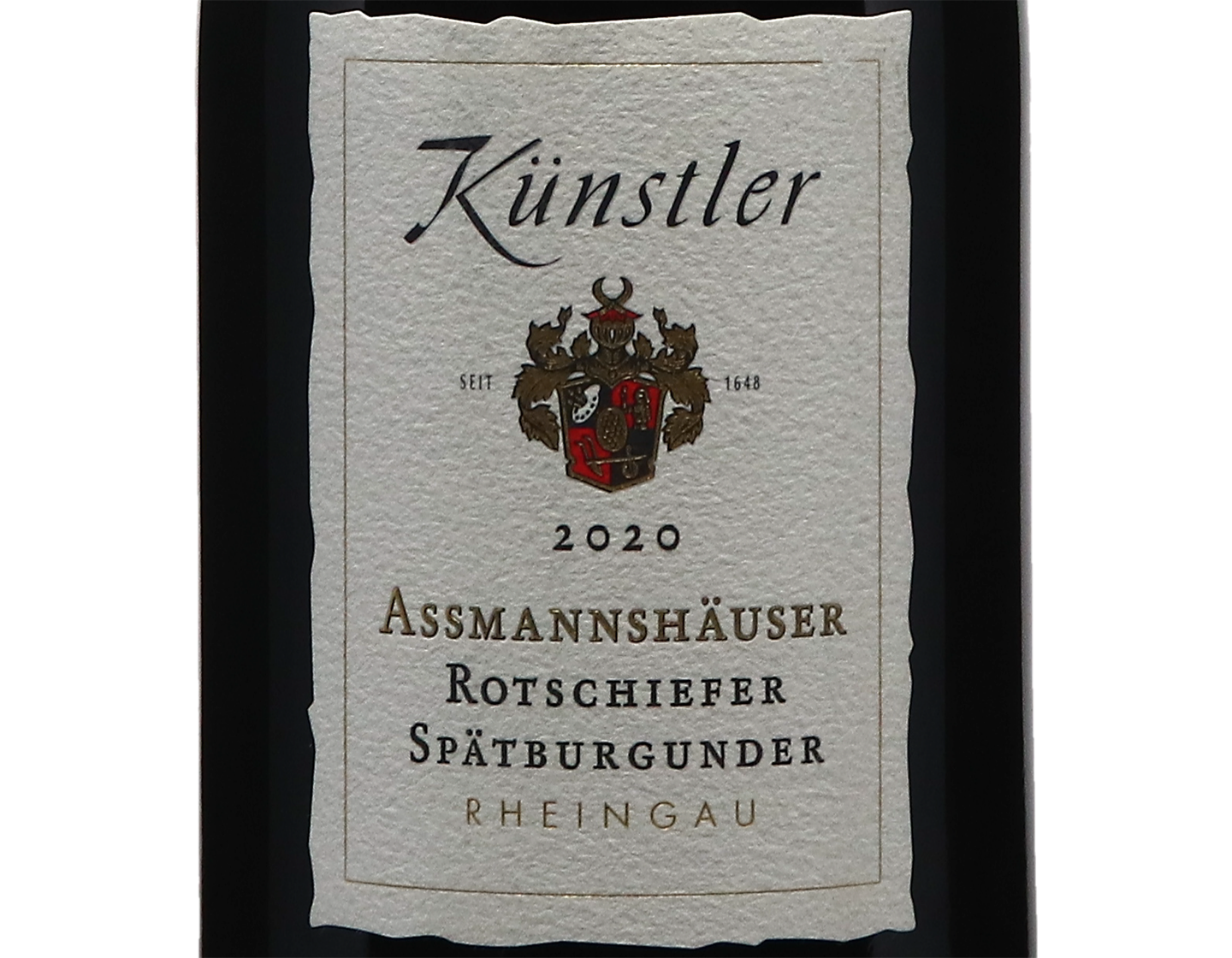 Assmannshauser Rotschiefer Pinot Noir Kunstler 2020