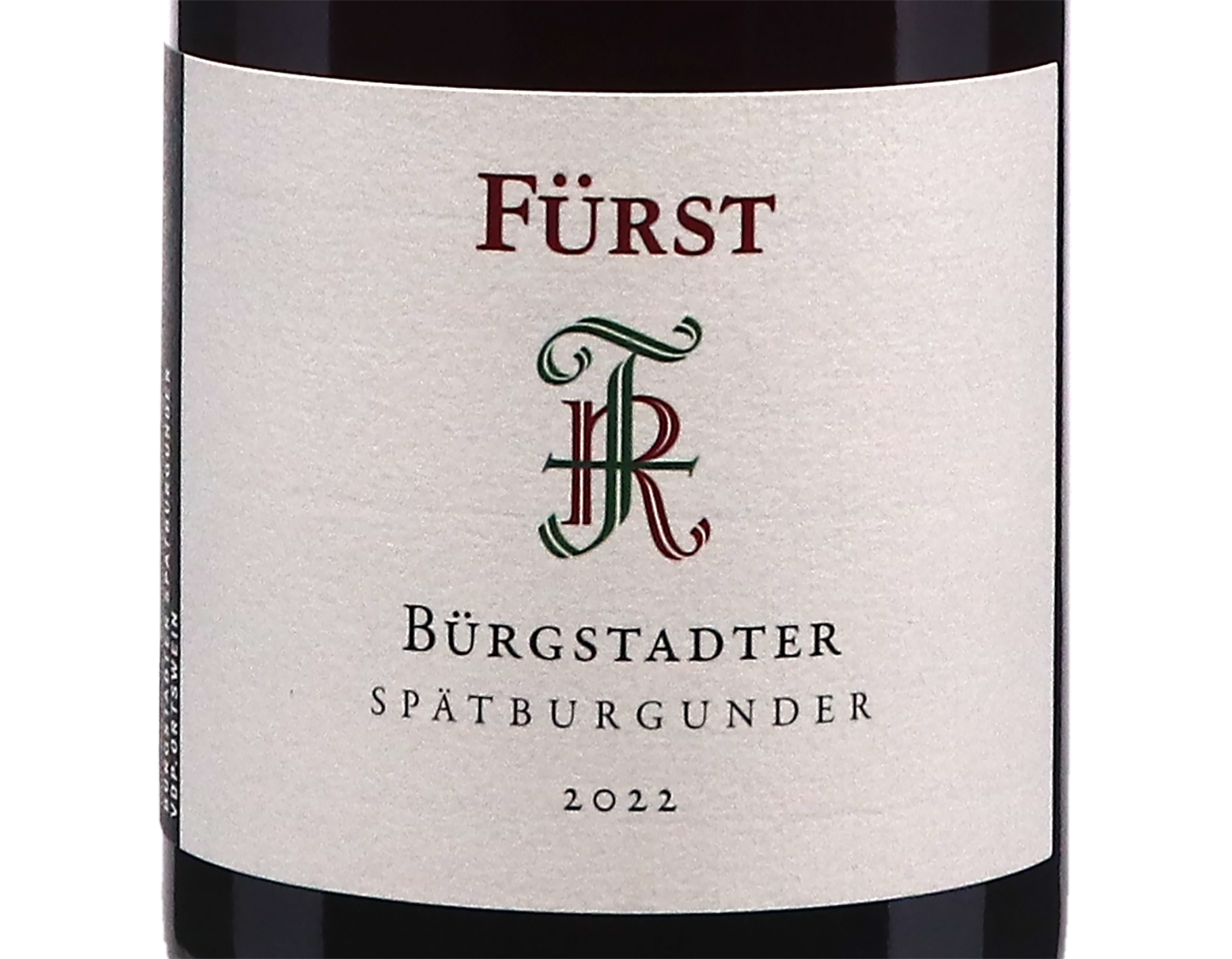 Burgstadter Spatburgunder Furst 2022