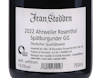 Ahrweiler Rosenthal SpÃtburgunder GG Ahr Jean Stodden 2022 view 3