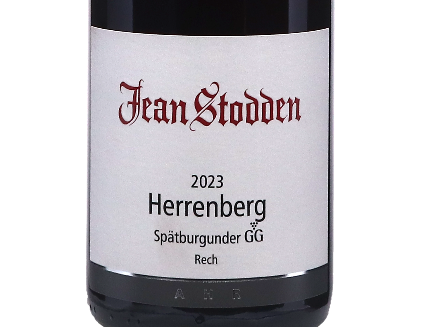 Recher Herrenberg Spatburgunder GG Ahr Jean Stodden 2023