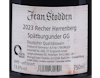 Recher Herrenberg Spatburgunder GG Ahr Jean Stodden 2023 view 3