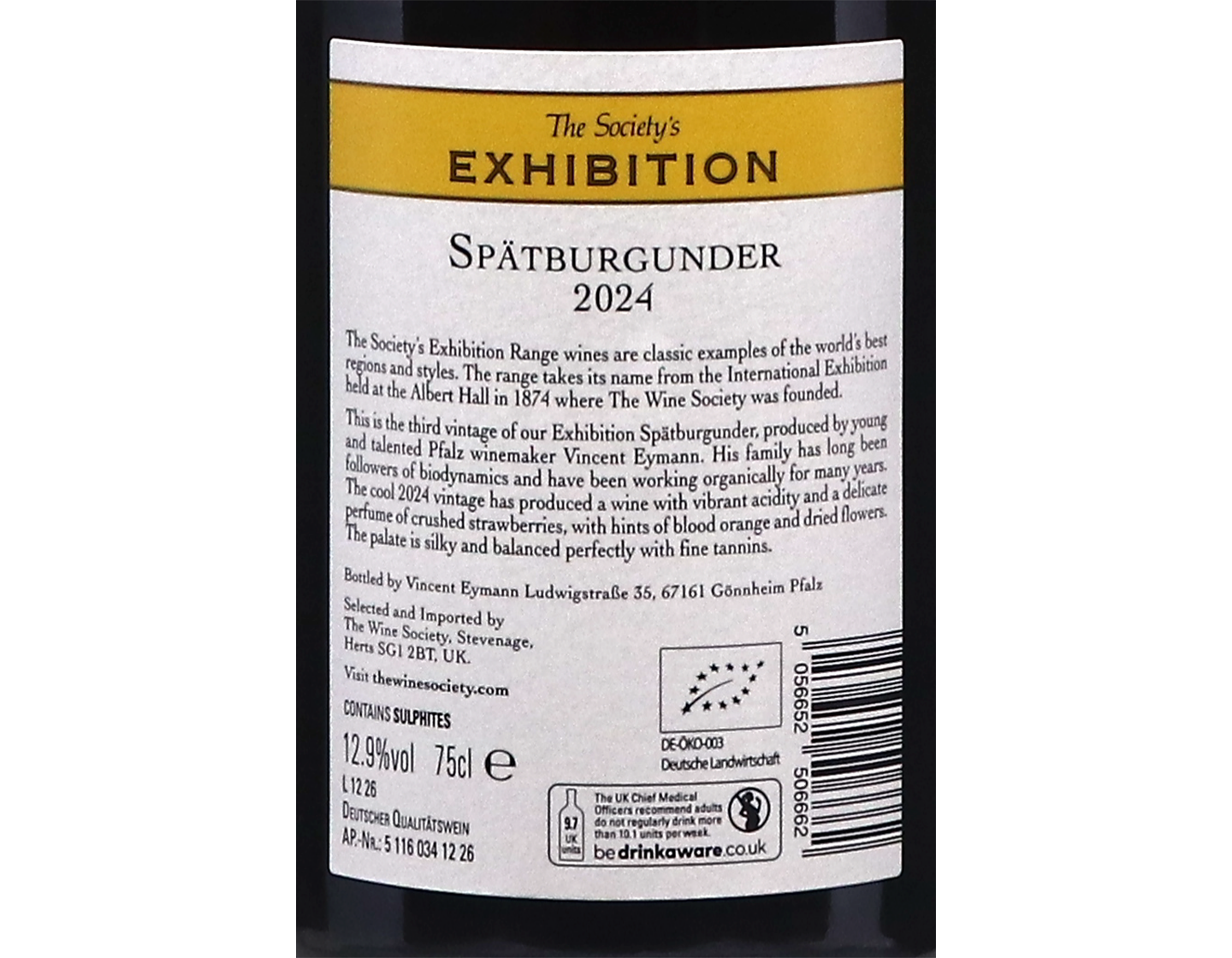 The Society's Exhibition Spätburgunder 2024