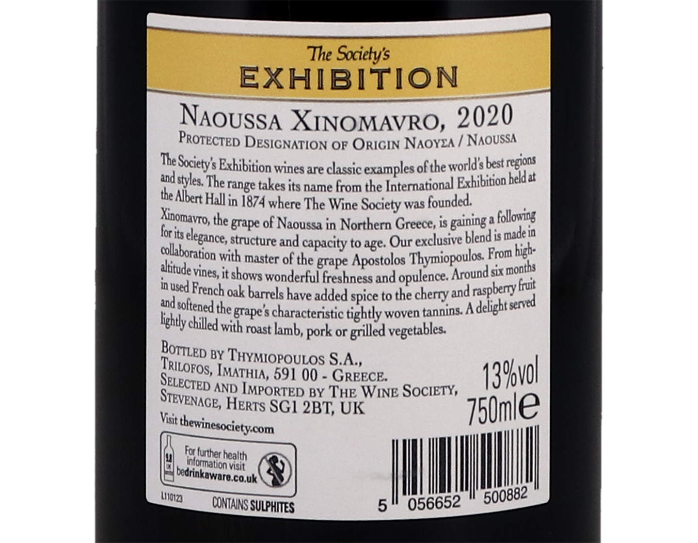The Society's Exhibition Naoussa Xinomavro 2020