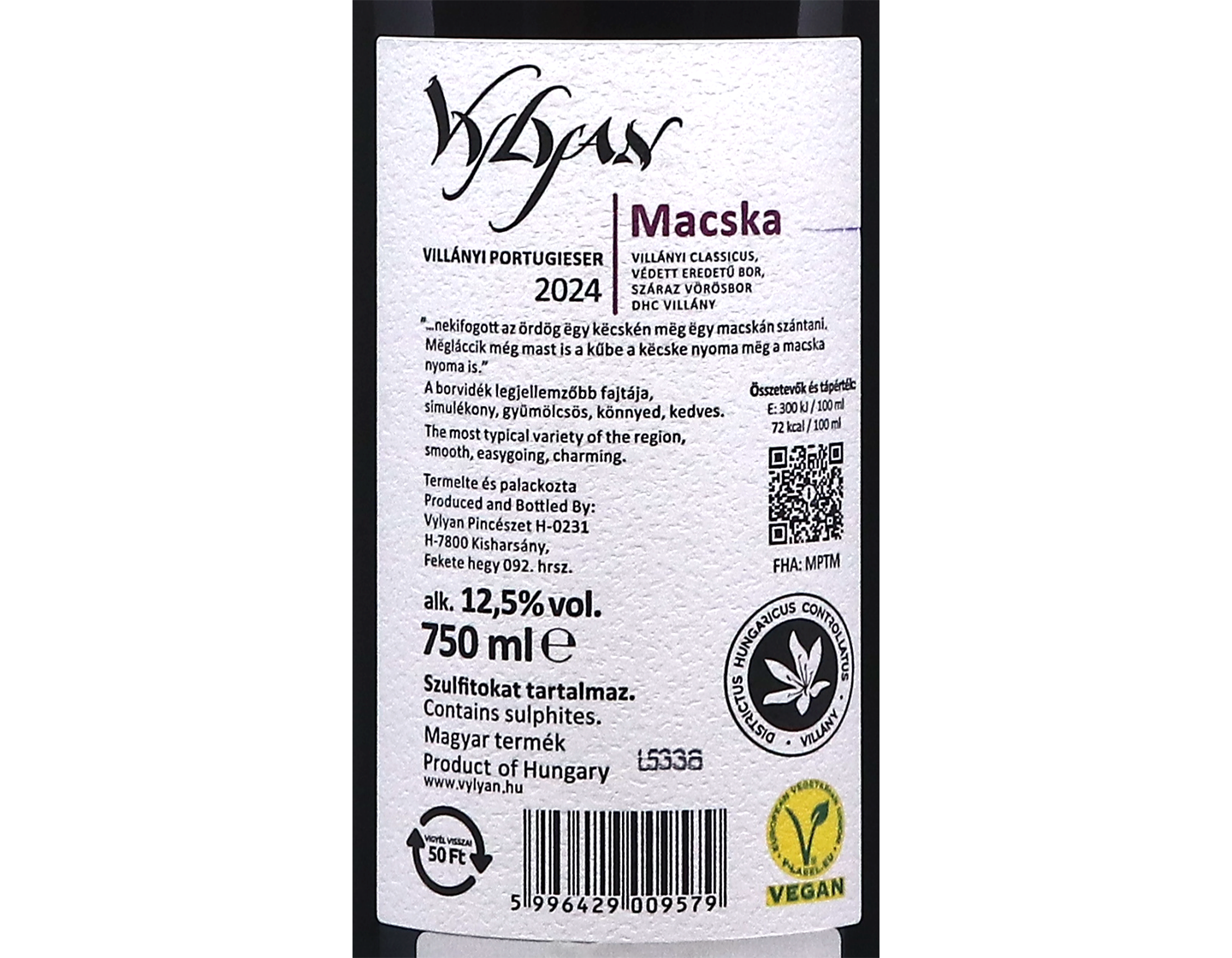 Macska Portugieser 2024 Vylyan