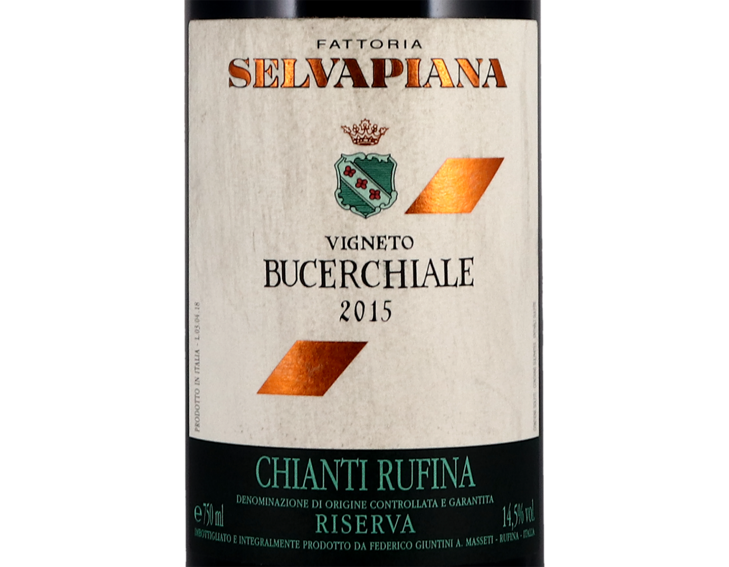 Chianti Rufina Riserva Vigneto Bucerchiale Selvapiana 2015