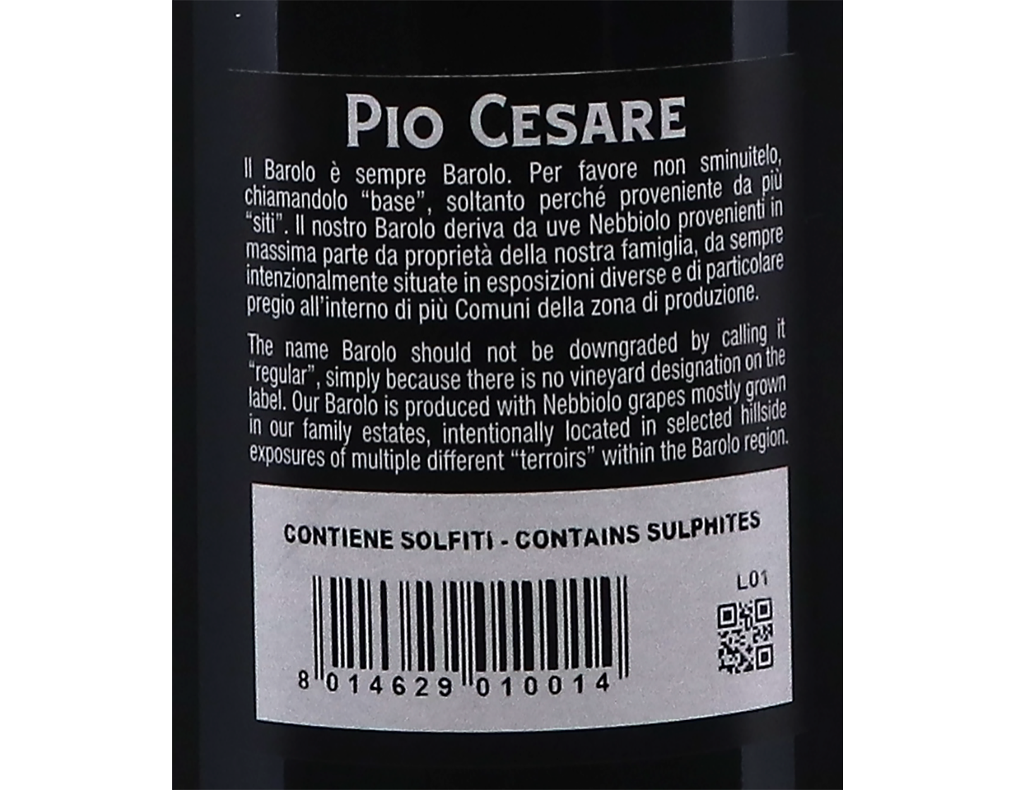 Barolo Pio Cesare 2015