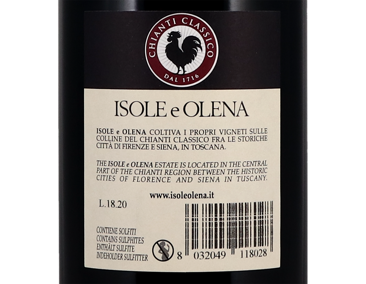 Chianti Classico Isole e Olena 2018