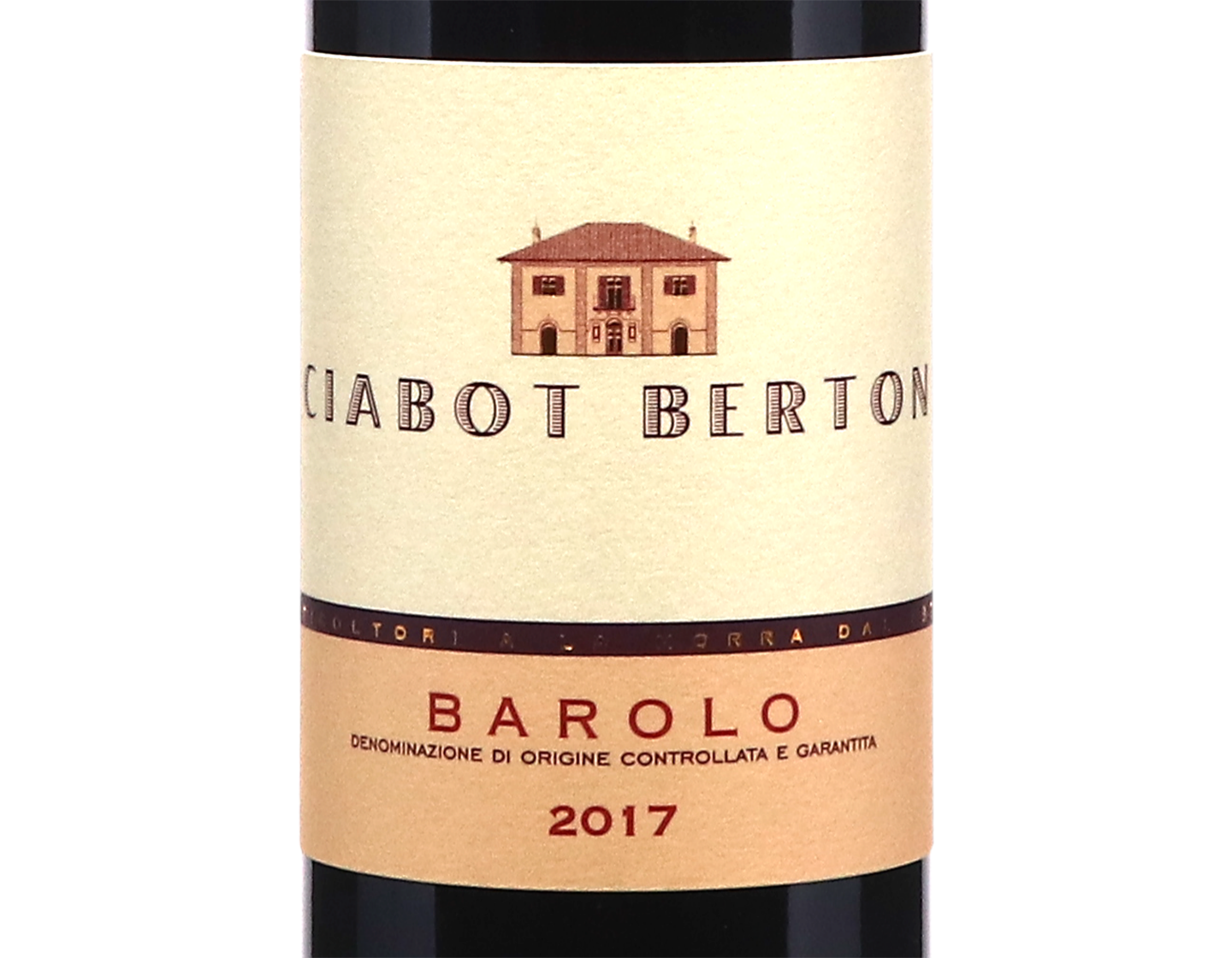 Half Bottle of Barolo Ciabot Berton 2017