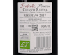 Chianti Rufina Riserva, Frascole 2017 view 3