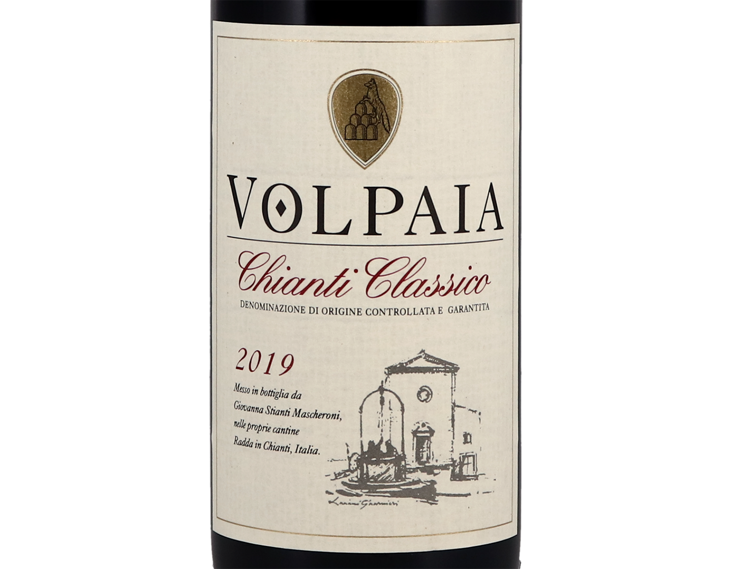Half bottle of Chianti Classico Volpaia 2019 Organic