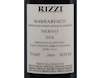 Barbaresco Nervo Rizzi 2016 view 3