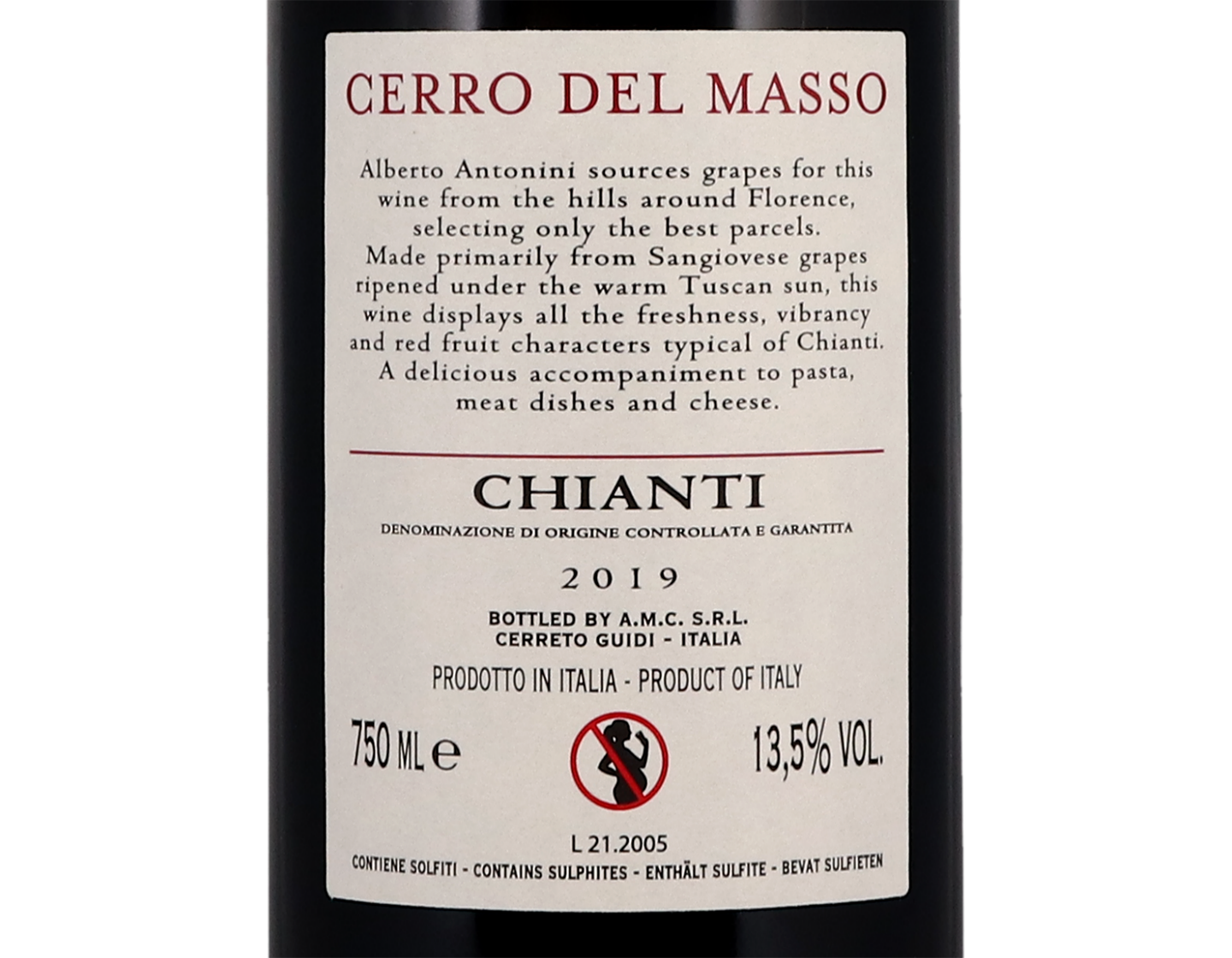 Chianti, Cerro del Masso 2019