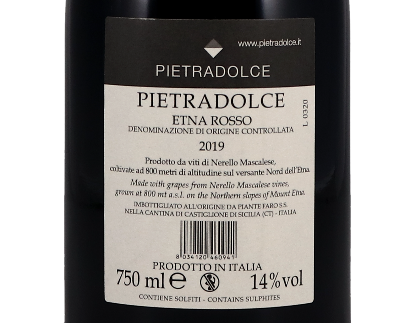 Pietradolce Etna Rosso 2019
