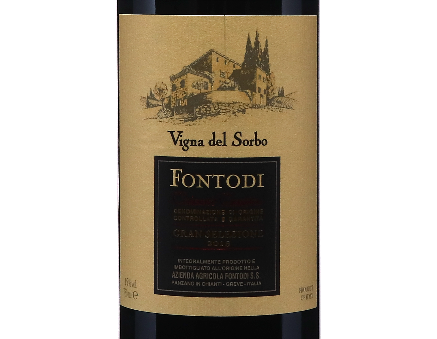 Chianti Classico Gran Selezione Vigna del Sorbo Fontodi 2018 ORGANIC